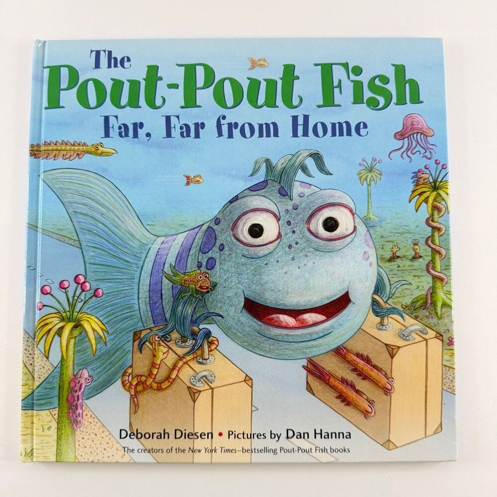 2/$8 The Pout-Pout Fish Far, Far From Home book by Deborah Diesen (Hardcover)